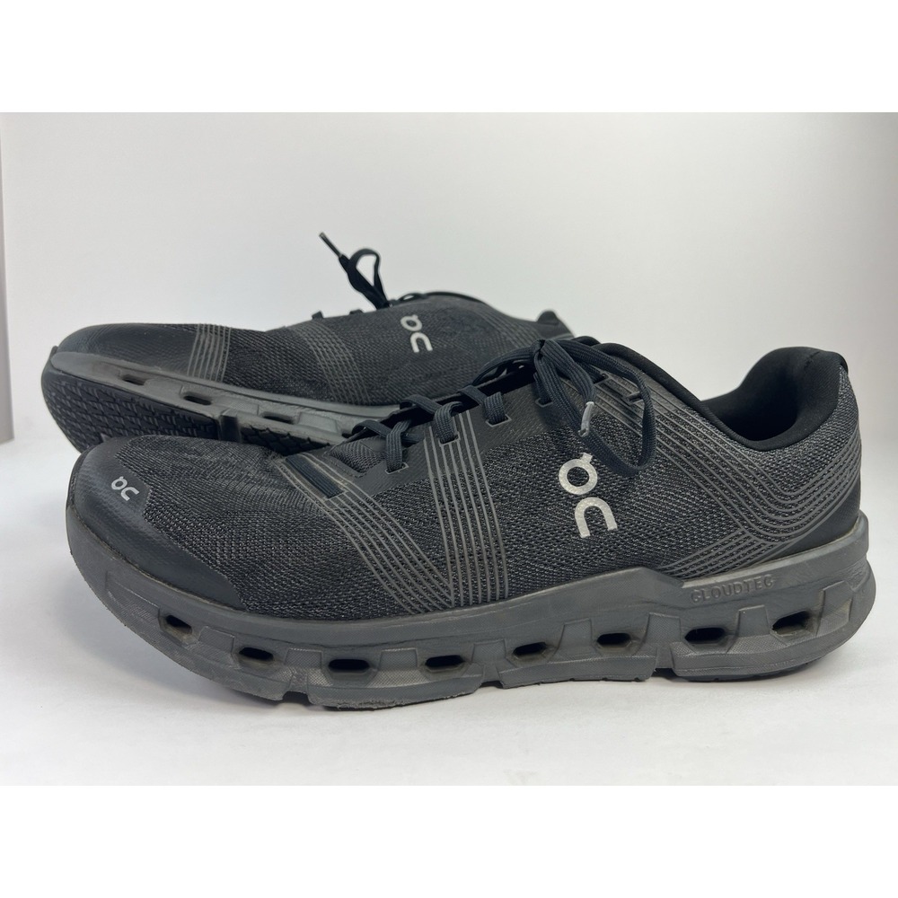 On Cloud Cloudgo Mens Size 14 Black Running Sneakers Eclipse 55.98635